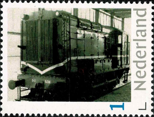 year=2019, Dutch personalised stamp with Dutch loco